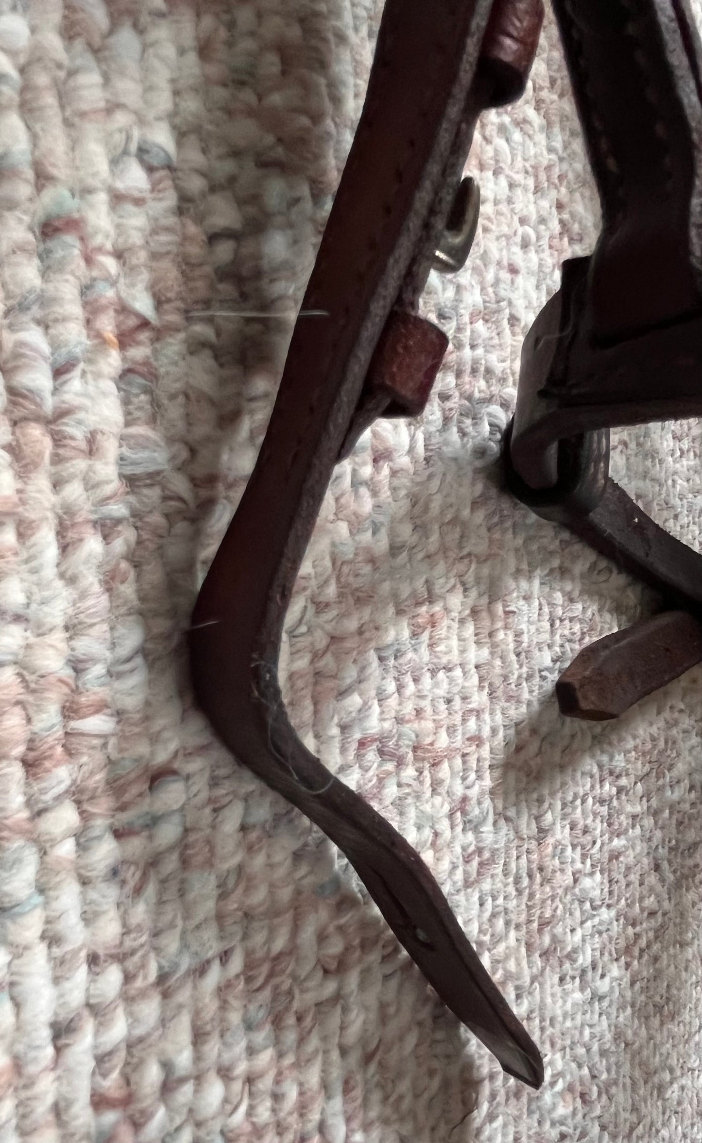 Hunter Jumper Raised Havana Brown Bridle Full