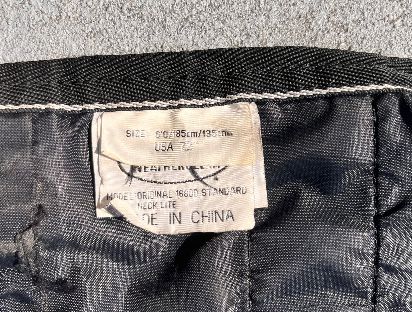 72 Inch Weatherbeeta 1680D Standard Neck Turnout Sheet