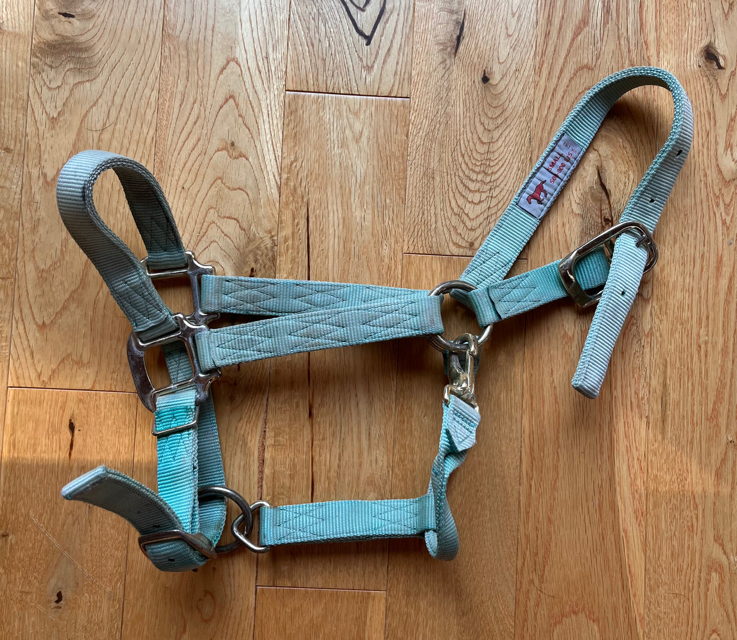 Green Pony Halter Adjustable Nose