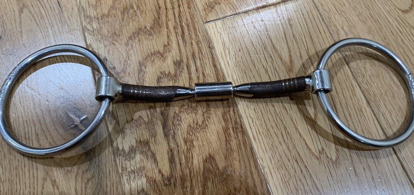 5.25 Inch Myler Toklat Sweet Iron Loose Ring Comfort Wide Barrel Snaffle