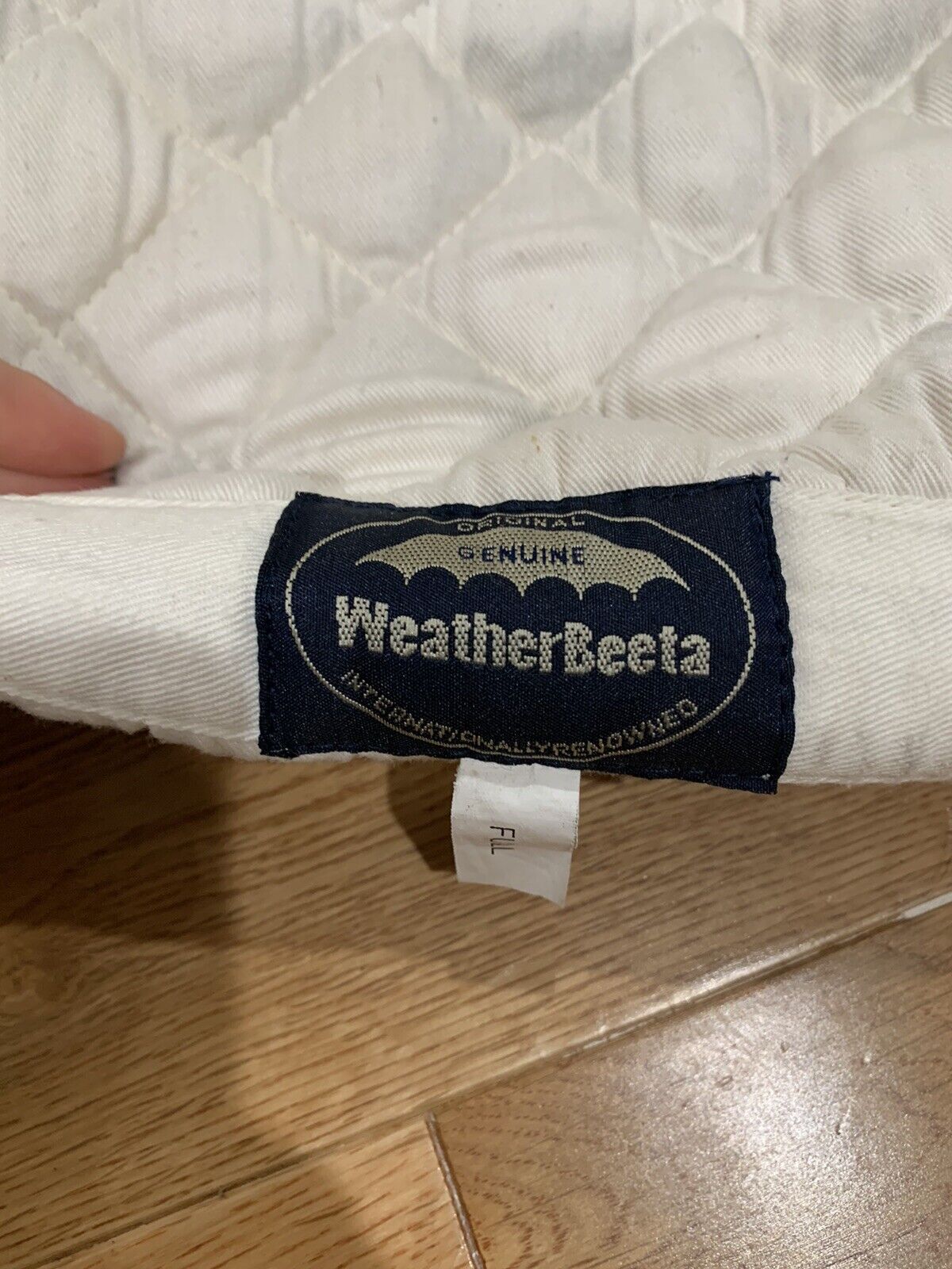 WeatherBeeta All Purpose White Green Trim Saddle Pad