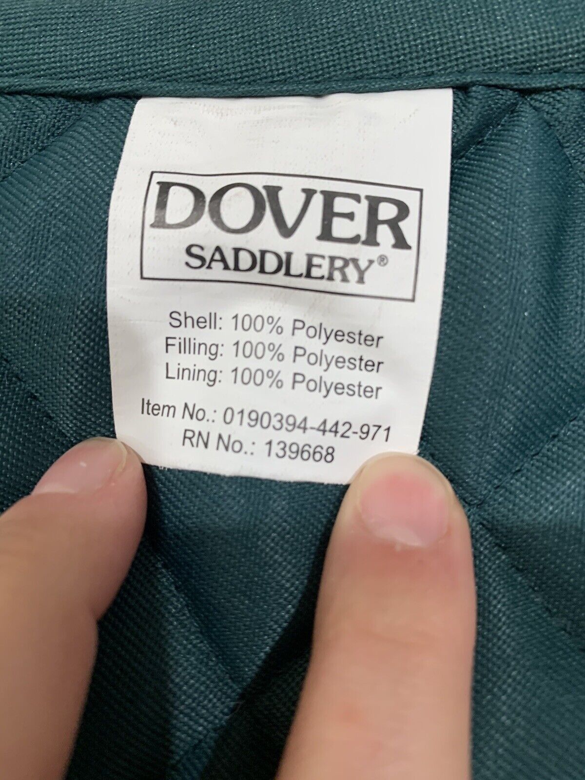 Dover Saddlery All Purpose Hunter Green Saddle Pad