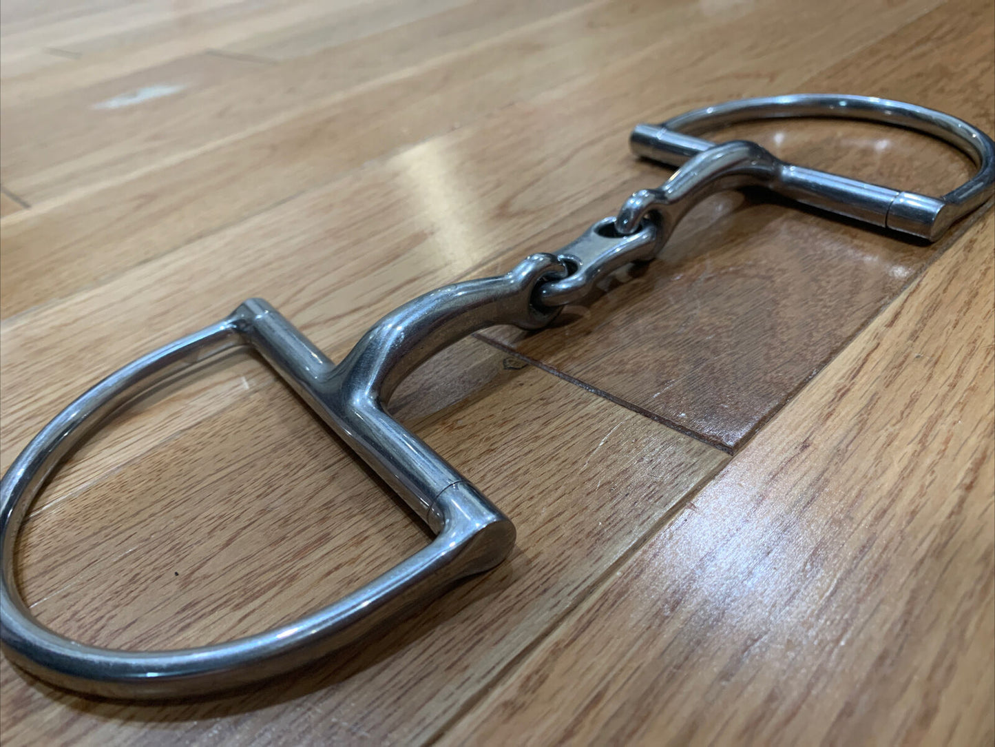 5 Inch Korsteel French Link D Ring Snaffle Bit