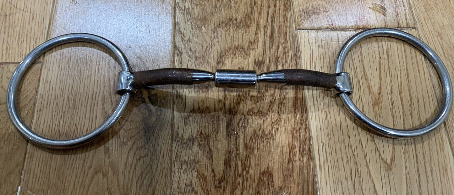 5.25 Inch Myler Toklat Sweet Iron Loose Ring Comfort Wide Barrel Snaffle