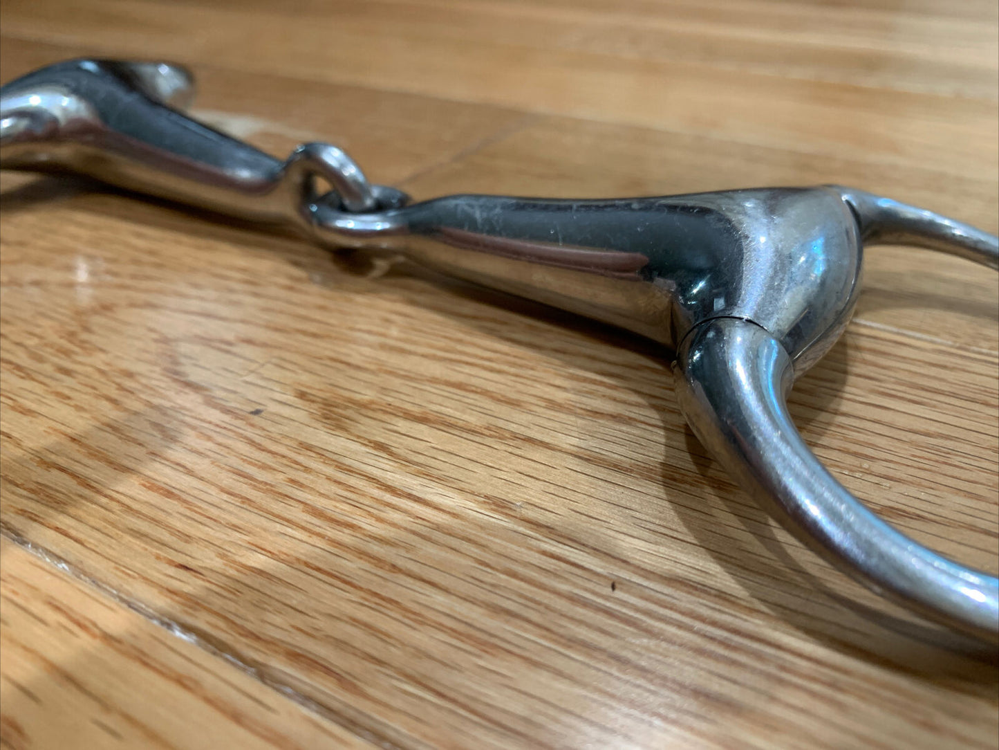 5 Inch Thick Hollow Mouth Eggbutt Snaffle Bit