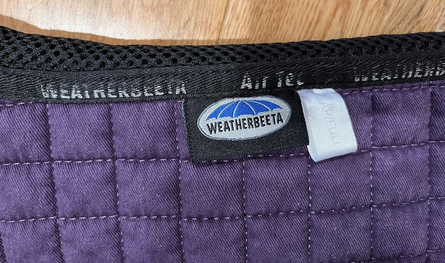 WeatherBeeta All Purpose Purple Saddle Pad