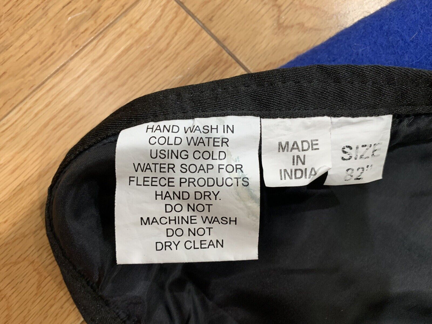 82 Inch Rambo Wool Show Horse Blanket