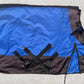 69 Inch Tough1 1200D Snuggit Turnout Blanket 300 gram Blue