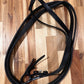 60 Inch Harwich Oversized Black Soft Rubber Reins