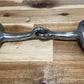 Metalab Jointed, Thick Brandon Eggbutt Snaffle Bit 4 3/4 Inch