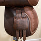 17.5 Inch Collegiate Convertible Close Contact Saddle Brown X-Wide Tree
