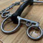 5.5 Inch Korsteel Hard Rubber Mullen Mouth Pelham Bit