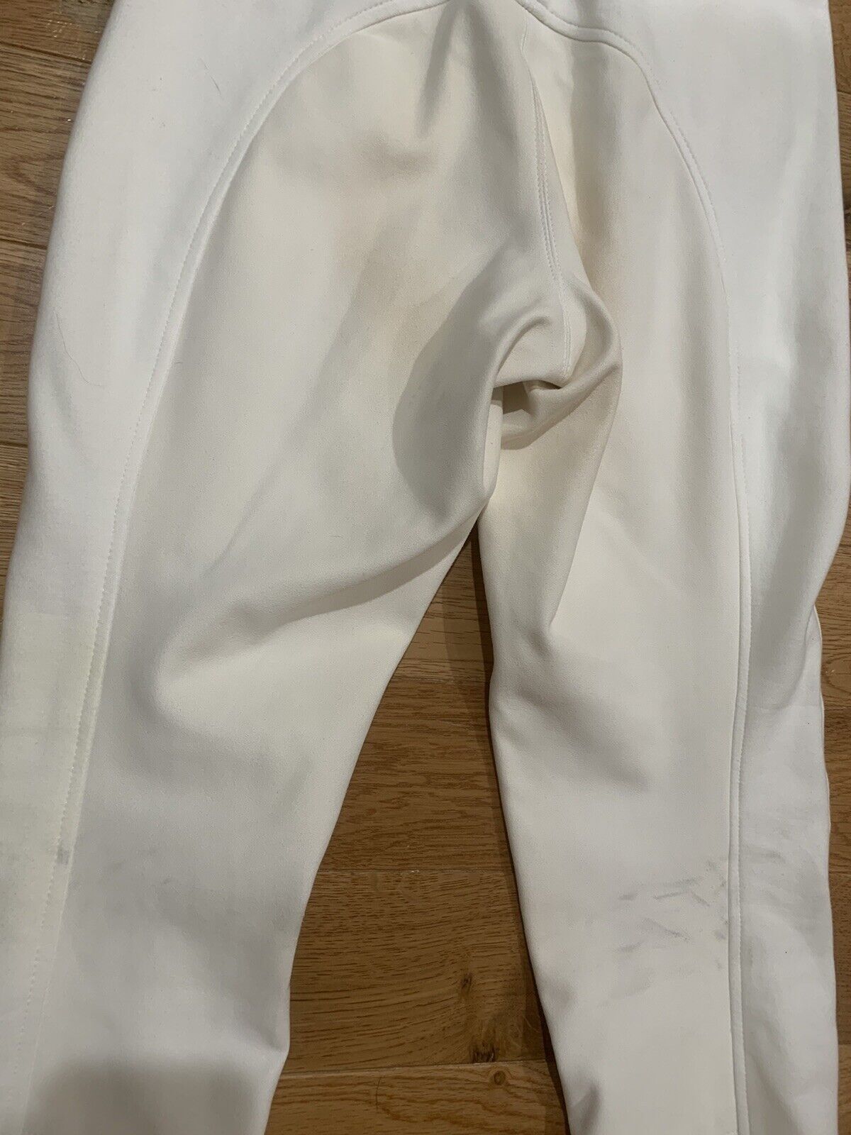 Equi Comfort Full Seat Riding Breeches Size 28 L White
