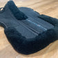 Total Saddle Fit Six Point Wither Freedom Sheepskin Black Half Pad - Med/Large