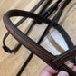 Standard Cob Snaffle Brown Bridle