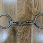 5.25 Inch Metalab Mac-Genis Loose Ring Snaffle With Copper Rollers Bit