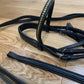 Dover Suffolk Single Crown Dressage Black Horse Bridle