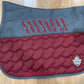 Equine Couture Impulsion Non-Slip All Purpose Saddle Pad Red