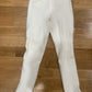 Equi Comfort Full Seat Riding Breeches Size 28 L White