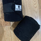 Classic Equine Horse Fleece Polo Wraps Set of 2 Black