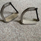 4.5 inch Peacock Stirrup Irons