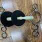 5 Inch Happy Mouth 3 Ring Shaped Mullen Mouth Gag Bit