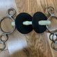 5 Inch Happy Mouth 3 Ring Shaped Mullen Mouth Gag Bit