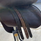 17.5 Inch Crosby Olympic Narrow Tree Dark Brown All Purpose Saddle