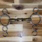5 inch Coronet German Silver Continental Solid French Link Gag Bit