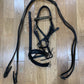 Dover Suffolk Single Crown Dressage Black Horse Bridle