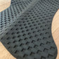 Acavallo Hexagonal Soft Gel Pad w/ Micropile Backing Half Pad