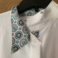 Large Equine Couture Short Sleeve White Women’s Show Shirt