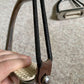 4.5 inch Peacock Stirrup Irons