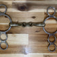 5 inch Coronet German Silver Continental Solid French Link Gag Bit